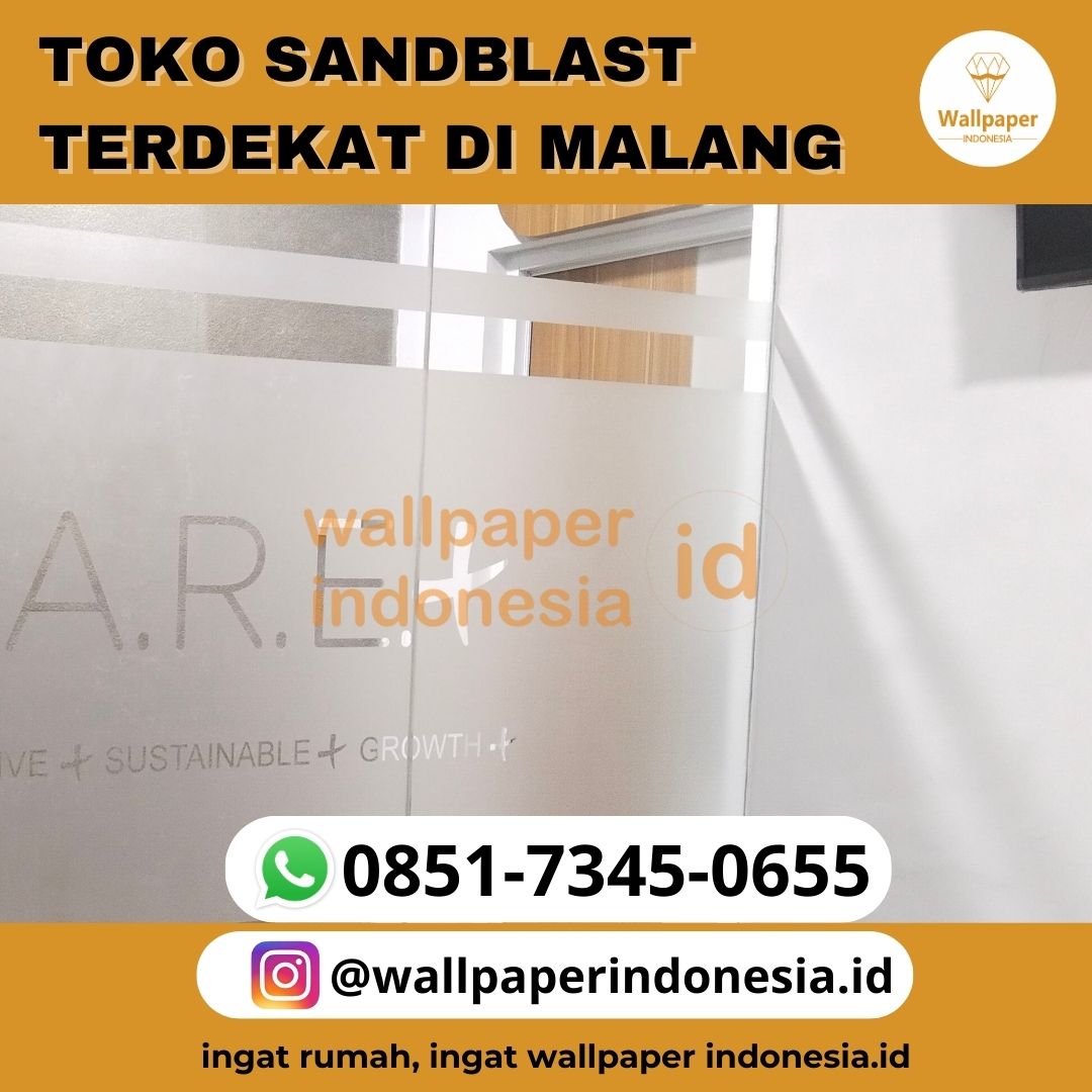 TOKO SANDBLAST TERDEKAT DI MALANG 